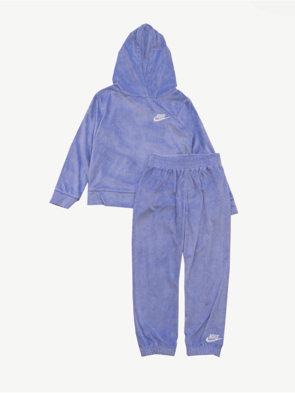Nike Lavender Hooded Sweatshirt and Joggers Set Sz 6-7